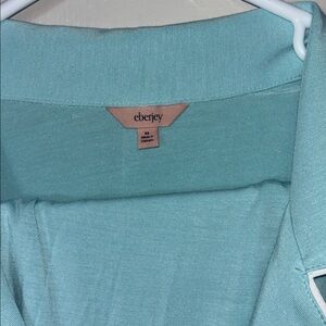Eberjey Aqua Pajama Top